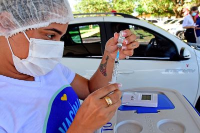 notícia: Prefeitura de São Luís inicia mutirão de vacina contra a Covid19 nesta segunda-feira (31)