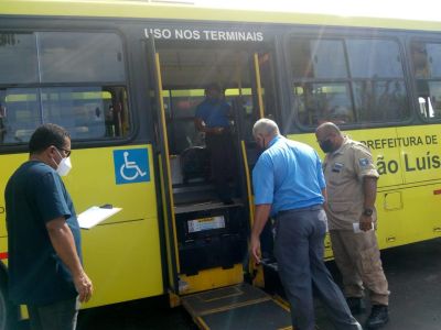 notícia: Prefeitura intensifica fiscalização de equipamentos de acessibilidade no transporte urbano de São Luís 