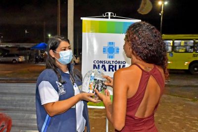 notícia: Prefeitura de São Luís oferece serviços de saúde a moradores em situação de rua e profissionais do sexo, no Anel Viário