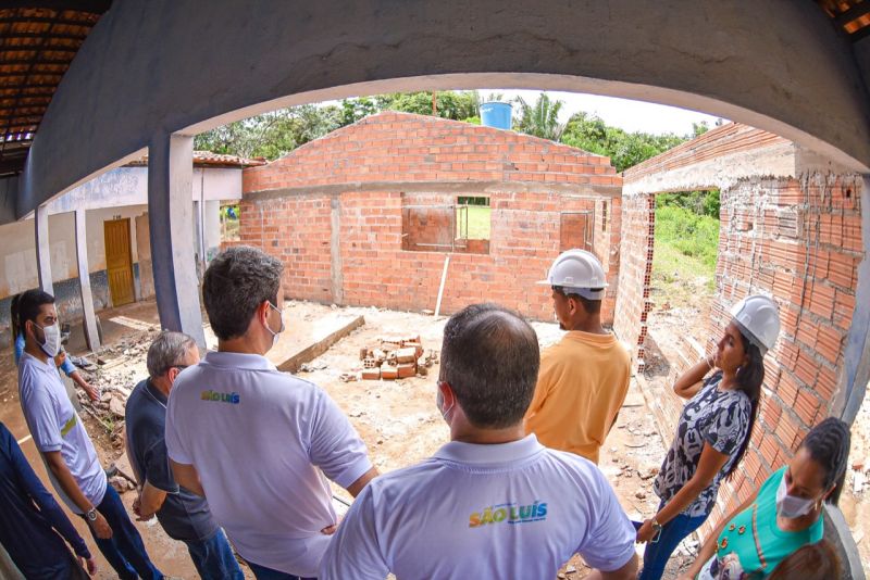 Prefeito Eduardo Braide vistoria obras de sua gestão na região do Cajupary, Zona Rural de São Luís