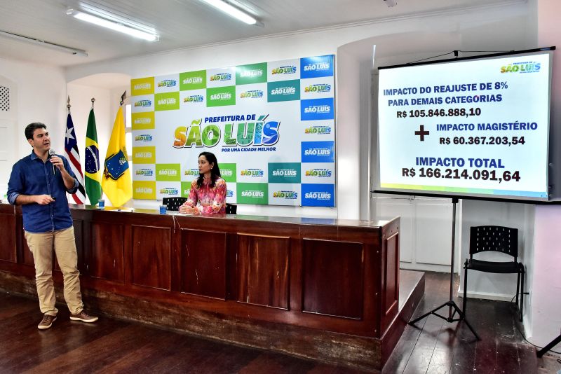 Prefeito Eduardo Braide destaca impacto no orçamento de São Luís com o reajuste de 10,06% aos profissionais do magistério