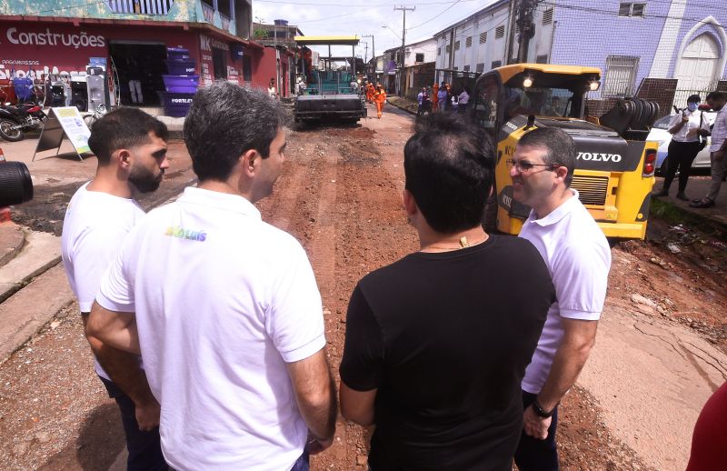Prefeito Eduardo Braide leva programa Asfalto Novo para o bairro Vila Cascavel, na Zona Rural