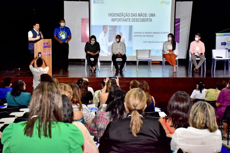 Prefeitura de São Luís realiza simpósio sobre a importância da higienização das mãos por profissionais de saúde da rede municipal