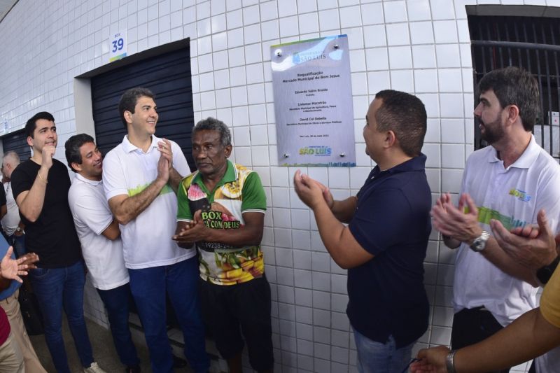 notícia: Prefeito Eduardo Braide entrega Mercado Municipal do Bom Jesus totalmente requalificado