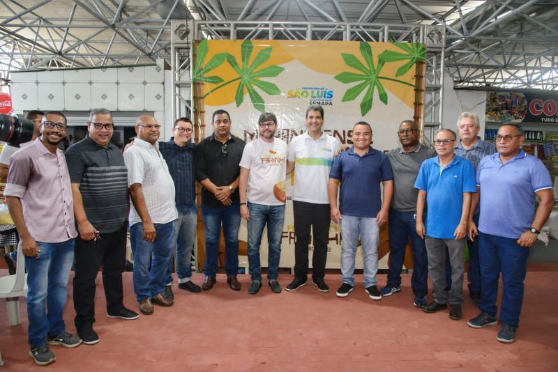 Prefeito Eduardo Braide entrega primeira etapa da requalificação do Mercado do João Paulo durante encerramento do Festival da Farinha de São Luís