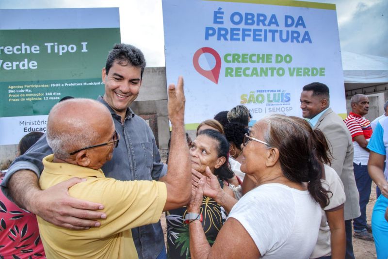 Prefeito Eduardo Braide assina Ordem de Serviço para construção de creche no bairro Recanto Verde, Zona Rural da capital