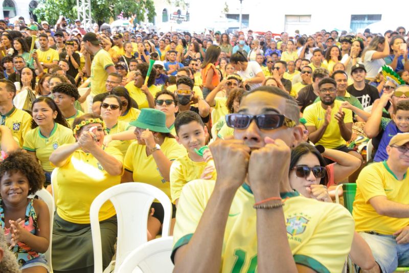 Torcida da "Copa da Prefs" vibra com vitória do Brasil na segunda partida da seleção brasileira de futebol