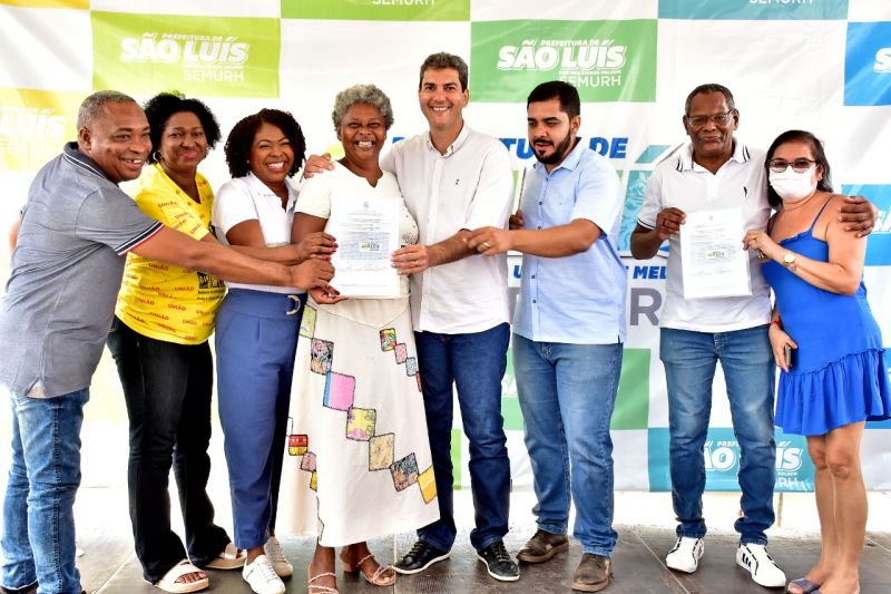 Prefeitura de São Luís entrega mais de 250 títulos de propriedade a moradores da Aurora