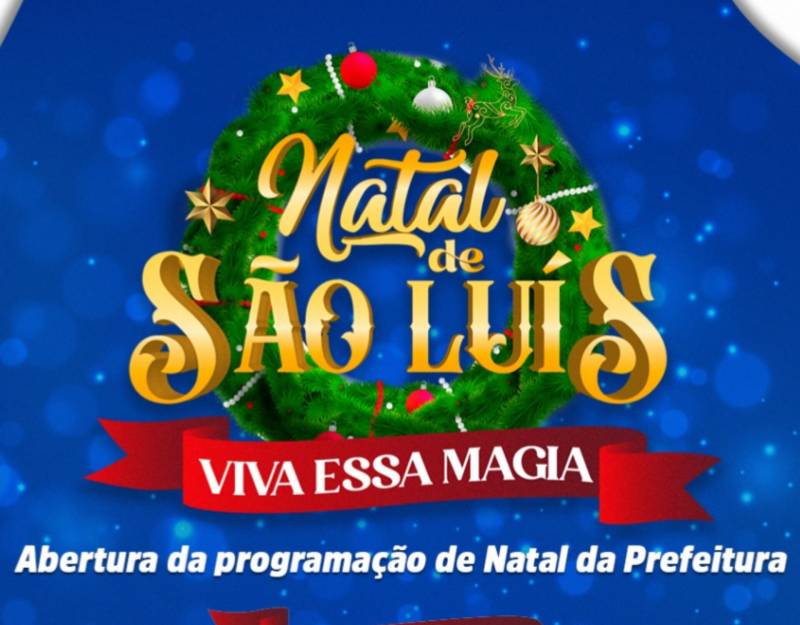Prefeitura de São Luís dará início à programação de Natal com inauguração de fachada neste sábado (3)