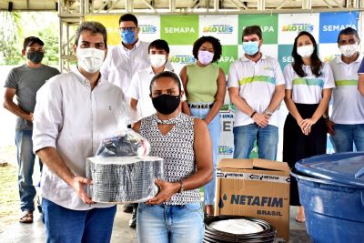 Prefeito Eduardo Braide entrega kits de irrigação e retoma compras do Programa de Aquisição de Alimentos (PAA) a produtores rurais de São Luís