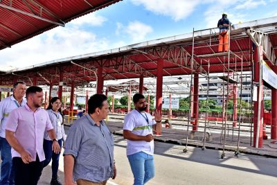 Prefeitura de São Luís acompanha obra no Terminal Cohama/Vinhais para garantir segurança em retorno parcial do serviço