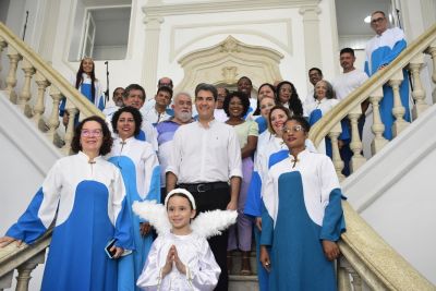 Galeria: Prefeito Eduardo Braide participa da Coroação de Nossa Senhora na Prefeitura de São Luís