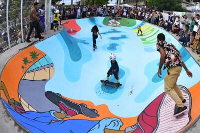 Galeria: Prefeito Eduardo Braide entrega Skatepark Paulo Gomes, no Parque do Bom Menino, em São Luís