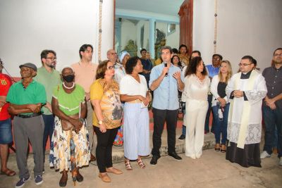 notícia: Prefeito Eduardo Braide entrega obras de conservação da Igreja de Nossa Senhora do Rosário dos Pretos