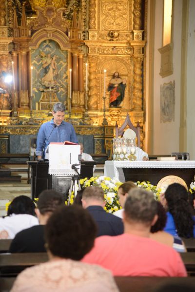 Prefeito Eduardo Braide participa de missa em comemoração aos 410 anos de São Luís