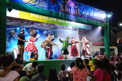 galeria: Prefeitura leva "Natal de São Luís" à Vila Luizão e encanta moradores do bairro