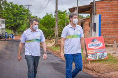 Prefeito Eduardo Braide vistoria obras de sua gestão na região do Cajupary, Zona Rural de São Luís