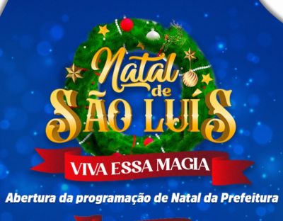 notícia: Prefeitura de São Luís dará início à programação de Natal com inauguração de fachada neste sábado (3)
