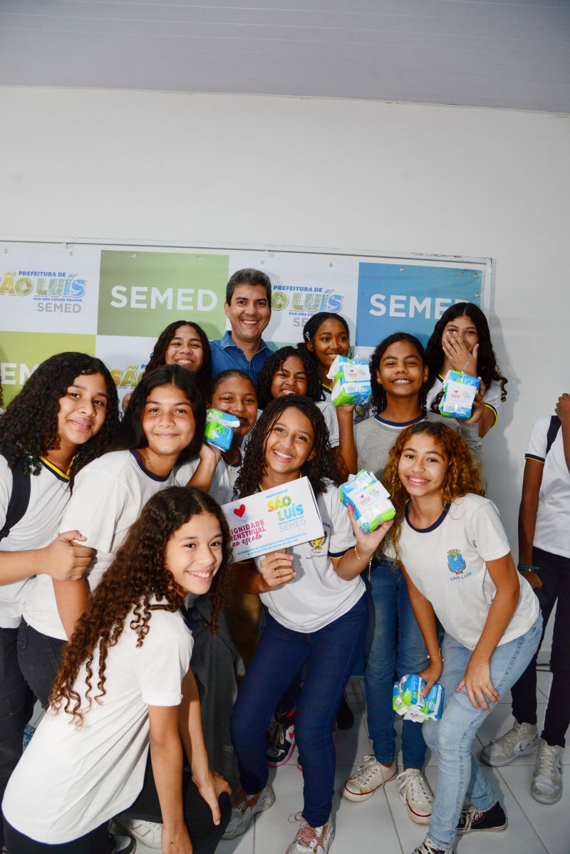 Prefeitura de São Luís lança programa Dignidade Menstrual na Escola