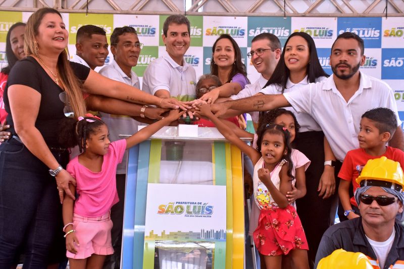Prefeito Eduardo Braide inicia obra da sétima creche de tempo integral em São Luís