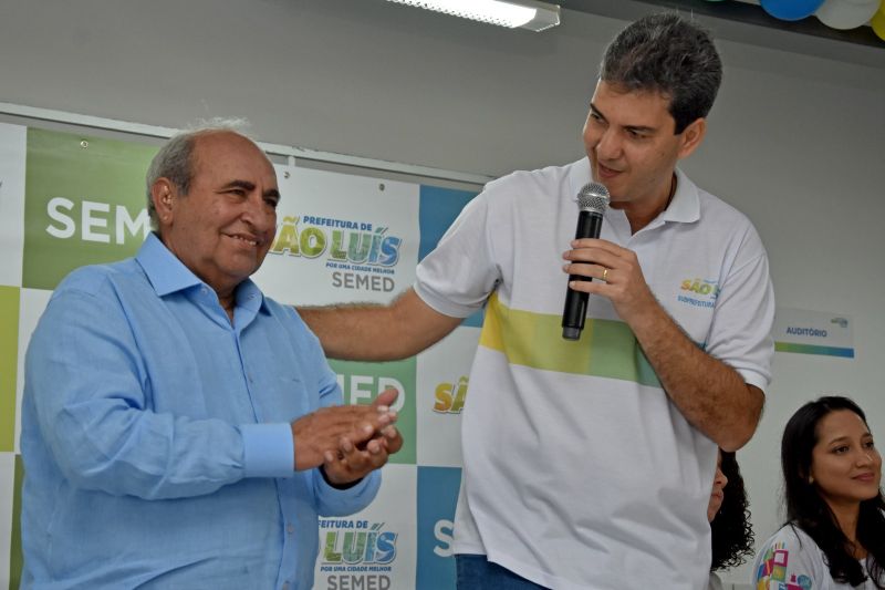 Prefeito Eduardo Braide entrega à comunidade do bairro São Cristóvão U.E.B. Felipe Condurú totalmente requalificada