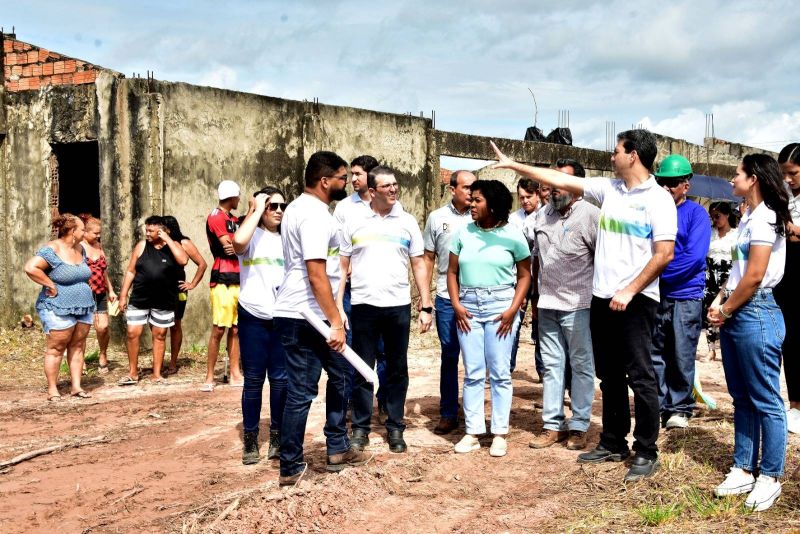 Prefeito Eduardo Braide inicia construção da primeira escola municipal no bairro Ribeira, Zona Rural da capital