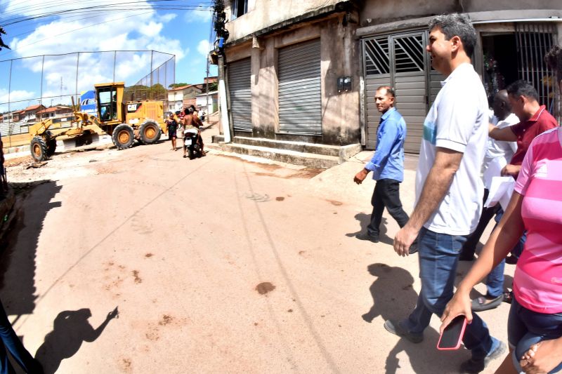 Prefeito Eduardo Braide leva obras de asfaltamento e drenagem profunda ao bairro Jambeiro, Zona Rural de São Luís
