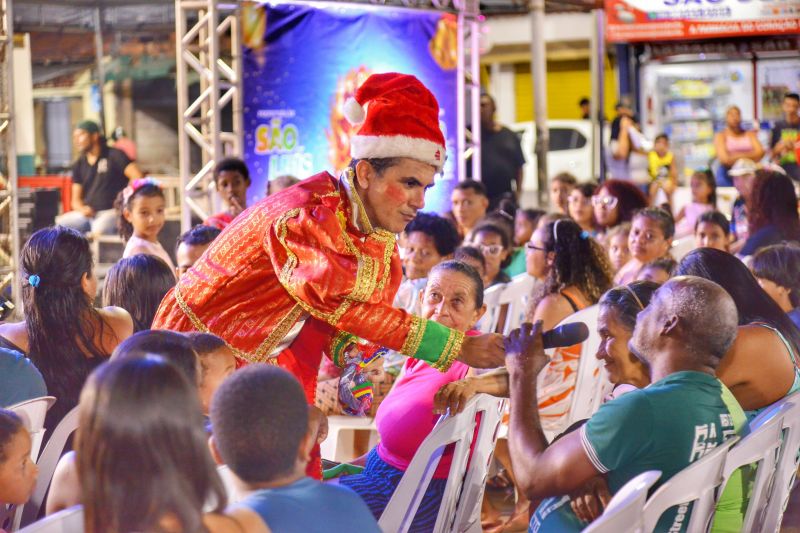 ‘Natal no Bairro’, da Prefeitura de São Luís, encanta comunidades de Pedrinhas, Coroadinho e Vila Luizão