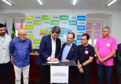 notícia: Prefeito Eduardo Braide recebe presidente nacional do Sebrae e renova parceria para o programa Cidade Empreendedora