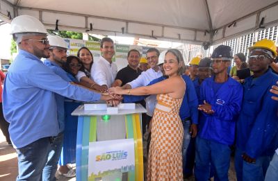 notícia: Prefeito Eduardo Braide inicia obras da U.E.B. Leonel Brizola, na Vila Luizão