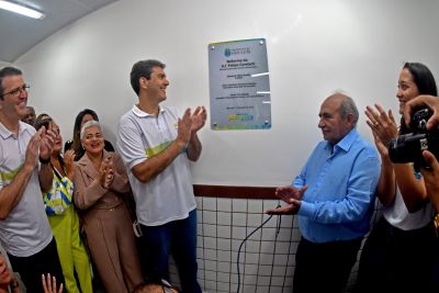 notícia: Prefeito Eduardo Braide entrega à comunidade do bairro São Cristóvão U.E.B. Felipe Condurú totalmente requalificada