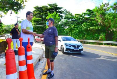 galeria: Prefeito Eduardo Braide entrega obra de infraestrutura da área Pedra Caída e põe fim em trecho crítico da região