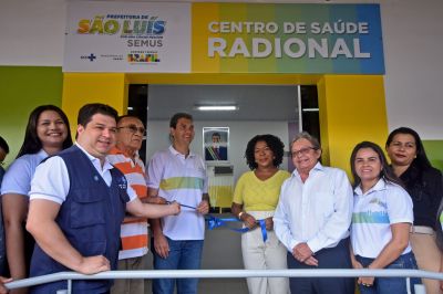 Prefeito Eduardo Braide entrega Centro de Saúde do bairro Radional totalmente reformado