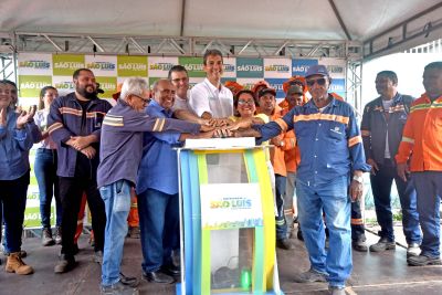 galeria: Prefeito Eduardo Braide inicia obras de pavimentação no São Cristóvão com programa 'Asfalto Novo'