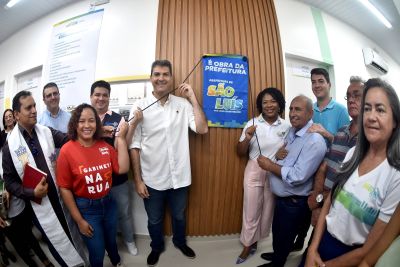 notícia: Prefeito Eduardo Braide entrega Centro de Saúde Salomão Fiquene requalificado, no Cohatrac