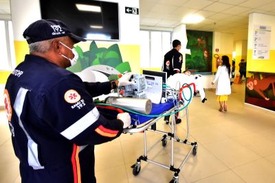 galeria: Prefeitura de São Luís inicia transferências de pacientes para o Novo Hospital da Criança