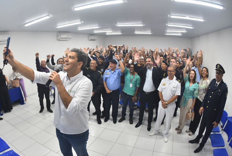 Prefeito Eduardo Braide participa de aula inaugural do curso de formação dos 75 novos Guardas Municipais de São Luís