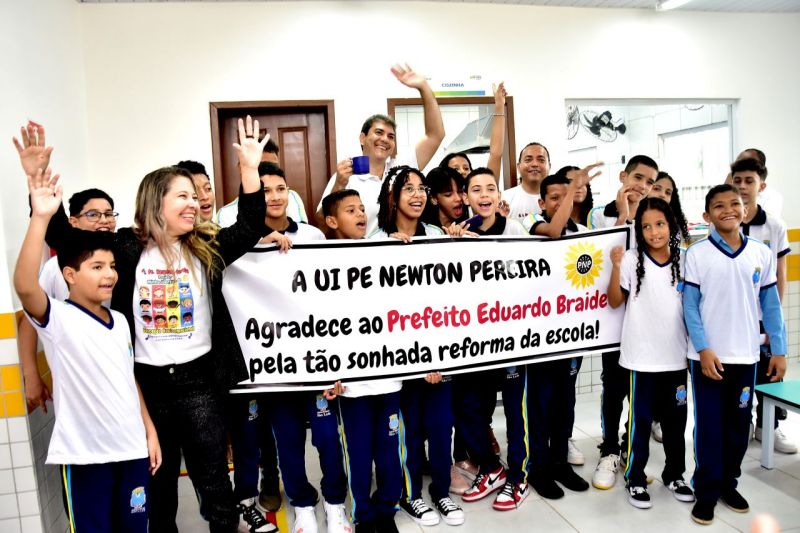 Prefeito Eduardo Braide lança maratona de inaugurações: 15 Escolas Novas em 20 dias