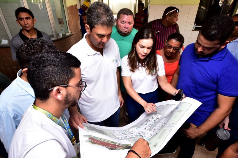 Prefeito Eduardo Braide inicia reforma do Centro de Saúde Jailson Alves Viana, na Cidade Olímpica