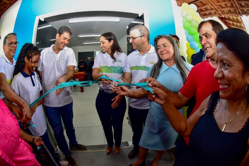 Prefeito Eduardo Braide inaugura mais duas escolas novas, no Maracanã e Estiva