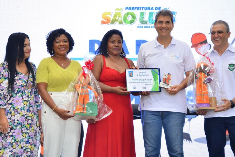 Prefeito Eduardo Braide promove festa em comemoração ao dia Municipal do Agente de Limpeza e lança Patrulha Ambiental