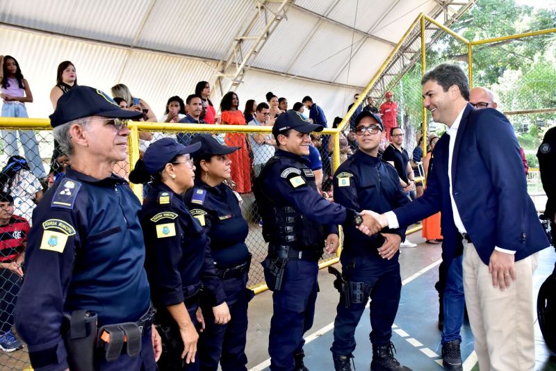 Prefeito Eduardo Braide empossa novos integrantes da Guarda Municipal de São Luís