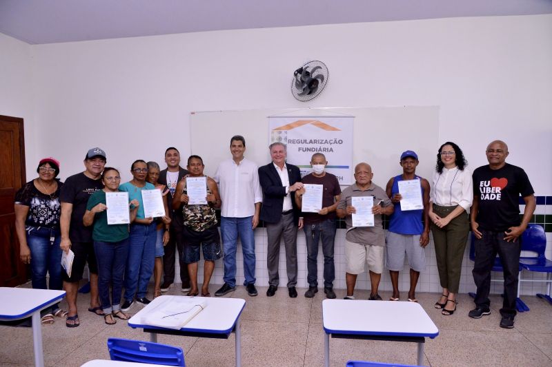 Prefeitura de São Luís e Tribunal de Justiça do Maranhão seguem com entrega de títulos de propriedades no bairro Liberdade