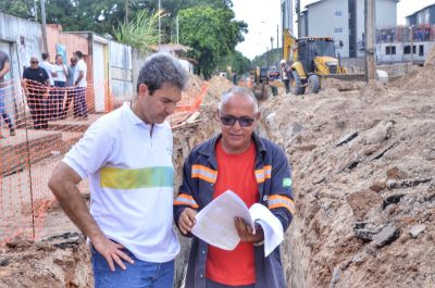 notícia: Prefeitura de São Luís segue com obras de drenagem profunda em diversos bairros da capital