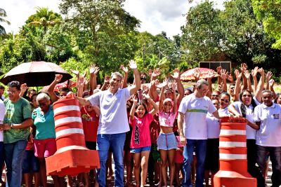 notícia: Prefeito Eduardo Braide entrega conjunto de intervenções e anuncia mais obras para a Vila Funil, Zona Rural de São Luís