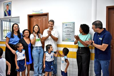 Galeria: Prefeito Eduardo Braide entrega reforma de escola e quadra poliesportiva fortalecendo educação e lazer na capital