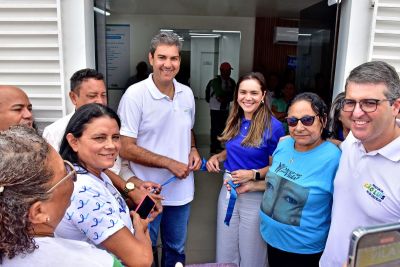 notícia: Prefeito Eduardo Braide entrega novo Centro de Saúde na Vila Embratel