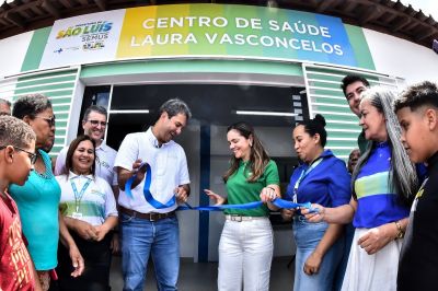 notícia: Prefeito Eduardo Braide entrega Centro de Saúde reestruturado na Estiva