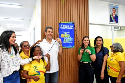 notícia: Prefeito Eduardo Braide entrega novo Centro de Saúde do Barreto