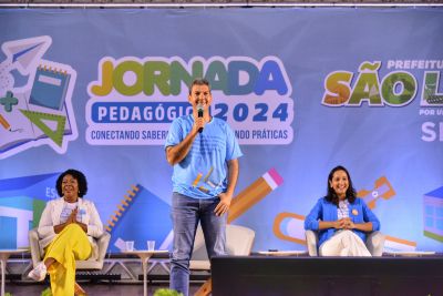 notícia: Braide anuncia reajuste de 6% para professores de São Luís, acima do reivindicado pela categoria